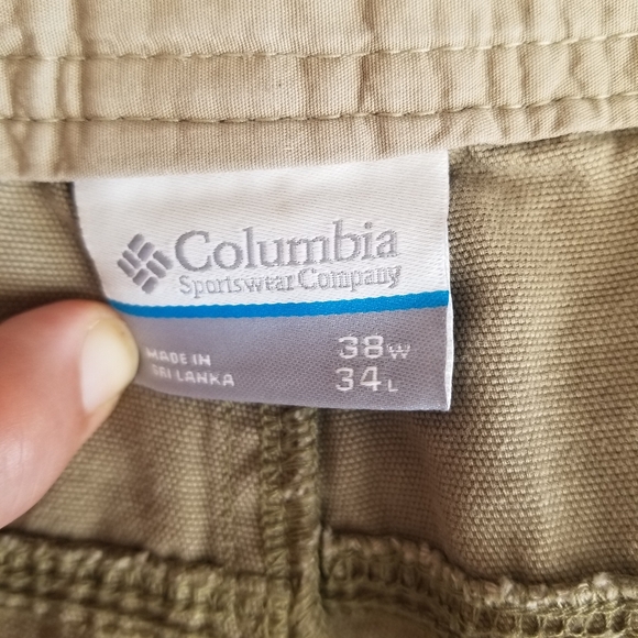 Columbia Ultimate Roc Omni-Shield Beige Pants 38X34 - Picture 6 of 15